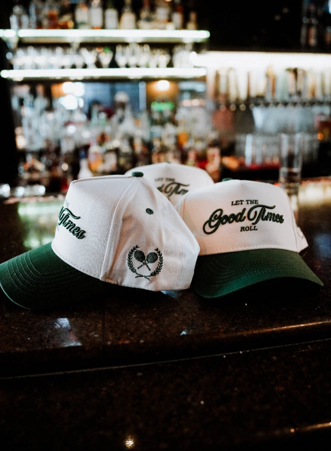 Let the Good Times Roll - Green Vintage Trucker Hat